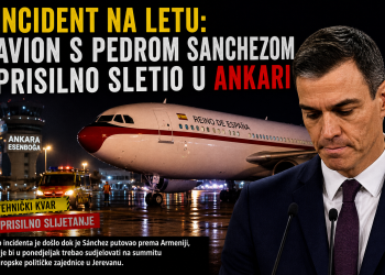 Avion sa premijerom Španije prinudno sletio u Ankari: Kritike Americi i Izraelu dovode do pojačane bezbjednosti