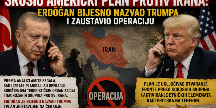 Telefon koji je srušio američki plan protiv Irana: Erdoğan bijesno nazvao Trumpa i zaustavio operaciju