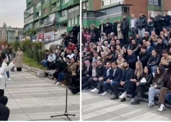 Osmani pred studentima: Kurti da kaže šta je dogovarao u sobi sam sa Vučićem