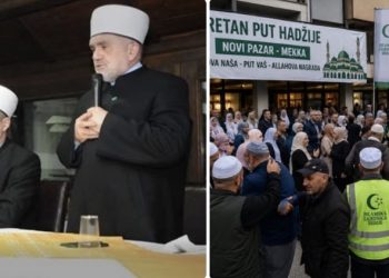 DOK JEDNI ISPRAĆAJU HADŽIJE, DRUGI OSTAJU BEZ ODLASKA: Vjernici traže  odgovornost Dudića i Plojovića