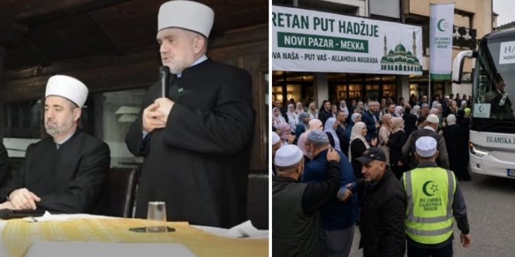 DOK JEDNI ISPRAĆAJU HADŽIJE, DRUGI OSTAJU BEZ ODLASKA: Vjernici traže  odgovornost Dudića i Plojovića