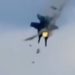 Sudar dva američka ratna vojna aviona, eksplozija i gust dim