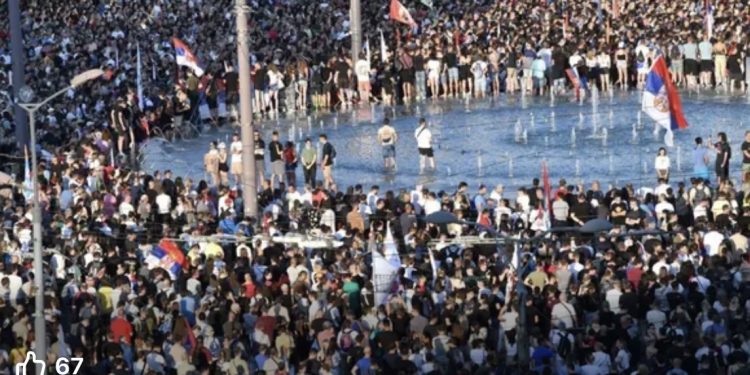 STUDENTSKI SKUP DANAS NA SLAVIJI: Organizovani dolasci iz cijele Srbije, obustavljen željeznički saobraćaj