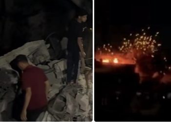 Krvavi napad izraela drugog dana Bajrama na Gazu, kamere snikile trenutak bombardovanja