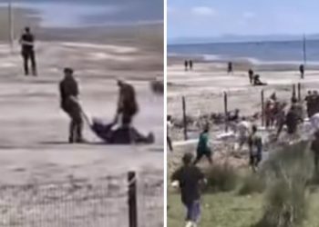 Brutalna intervencija albanske policija nad svojim stanovništvom zbog protesta protiv doseljavanja jevreja