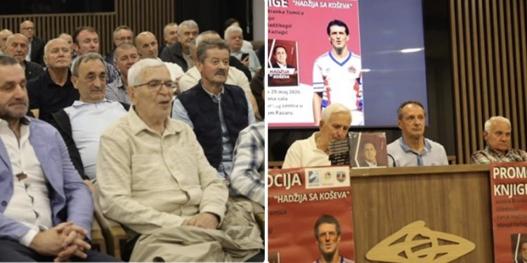 Fudbalska legenda Jugoslavije Faruk Hadžibegić održao promociju knjige : “Hadžija sa Koševa” u Novom Pazaru