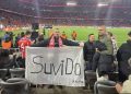 Sandžaklije na Allianz Areni: Navijači iz Suvog Dola privukli pažnju tokom spektakla između Bayerna i PSG-a
