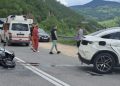 Udes motocikliste i automobila u Batragama kod Tutina: Jedna osoba prevezena u bolnicu