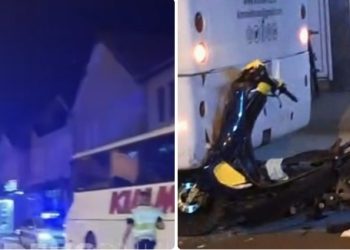 Skuterom se zakucao u autobus u Novom Pazaru, dva maloljetnika povređena