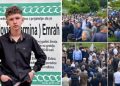 ŠKRIJELJE/TUTIN –Hiljade ljudi na dženazi tragično stradalom Emrahu Sejdoviću