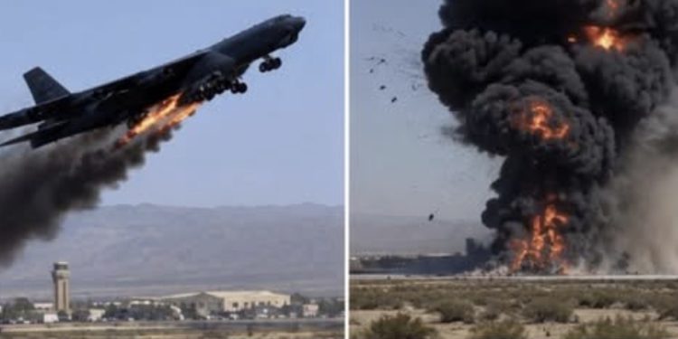 Poginulo osam članova posade nakon pada američkog bombardera B-52