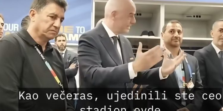 Predsjednik FIFA ušao u svlačionicu Irana: Znamo kroz šta prolazite, vi ste jači od cijelog svijeta