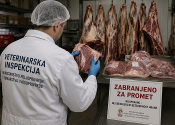 SKORO ŠEST TONA MESA POVUČENO IZ PROMETA U NOVOM PAZARU, SJENICI I TUTINU: Inspekcija otkrila brojne nepravilnosti
