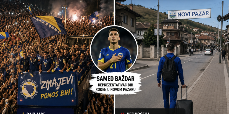 Svi reprezentativci BiH dočekani kao šampioni, ali Samed Baždar u Novom Pazaru bez organizovanog dočeka