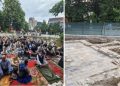 Prva džuma nakon više od osam decenija: Vjernici klanjali na temeljima Hadži Danuš-hanumine džamije u Bijelom Polju