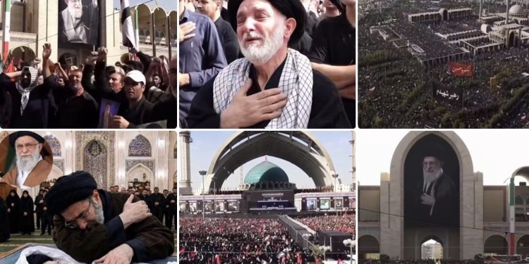 Hiljade ljudi odaju posljednju počast: Počele sedmodnevne pogrebne ceremonije za Alija Khameneija u Teheranu