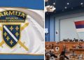 Genocidna tvorevina na godišnjicu genocida usvojili zakon o kažnjavanju za isticanje Ljiljana