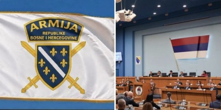 Genocidna tvorevina na godišnjicu genocida usvojili zakon o kažnjavanju za isticanje Ljiljana