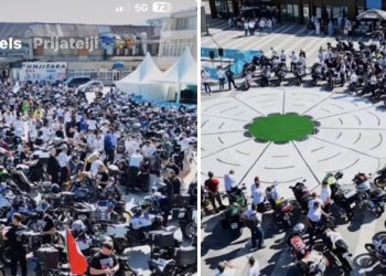 Ilidži: 15. Moto maraton “Srebrenica 2026”- bajkeri ispraćeni na put do Srebrenice