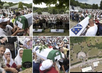 U Potočarima klanjana dženaza i obavljen ukop 10 žrtava genocida u Srebrenici, još za 1.000 se traga
