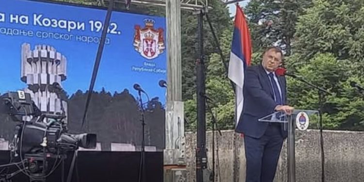 UZNEMIRUJUĆA PORUKA DODIKA NA KOZARI: “Nisu svi muslimani teroristi, ali su svi teroristi muslimani”