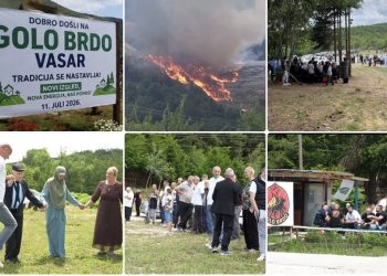 Golo Brdo ponovo oživjelo: Na mjestu nekadašnje deponije održan vašar uz pjesmu, igru i osmijehe mještana