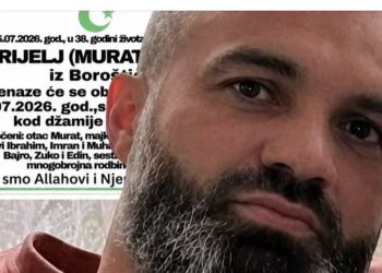 Tutin i Boroštica pogodila Vrlika tuga: Na Ahiret preselio Nermin Škrijelj u 38. godini