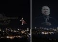 Spektakl na nebu iznad Istanbula u znak sjećanja na pokušaj puča: Dronovi obasjali Most šehida 15. jula