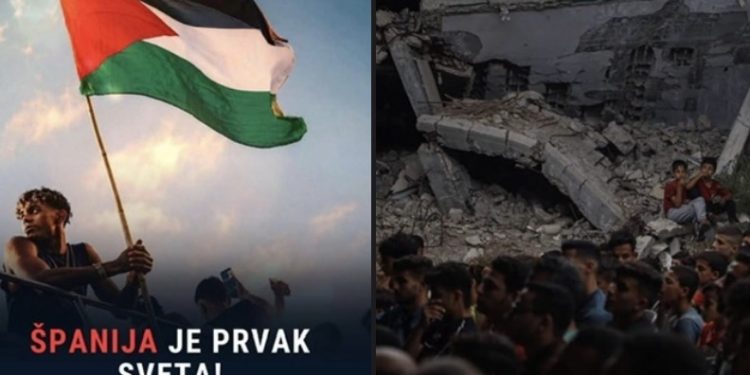 Palestinci u šatorskom naselju među ruševinama slavili pobjedu Španije, slavilo se i u Sarajevu VIDEO