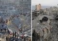 U izbjegličkom kampu Gaze izraelski cionisti bombardovali džamiju Al-Nour VIDEO