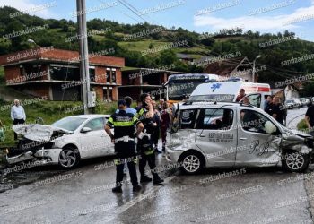Tri osobe povrijeđene u sudaru kod Novog Pazara, među učesnicima i funkcioner SDA Sandžaka