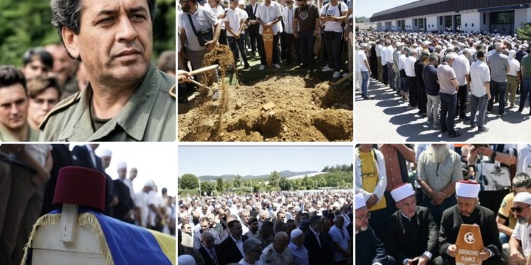Bošnjaci iz Sandžaka i Bosne i Hercegovine u velikom broju klanjali dženazu i ispratili svog generala na Ahiret