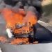Gori automobil na putu Mađare-Paljevo kod Tutina, nema žetava VIDEO