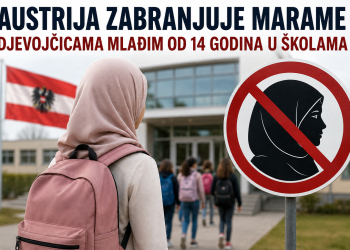 Austrija od septembra zabranjuje marame djevojčicama mlađim od 14 godina: Roditeljima  kazne do 800 eura