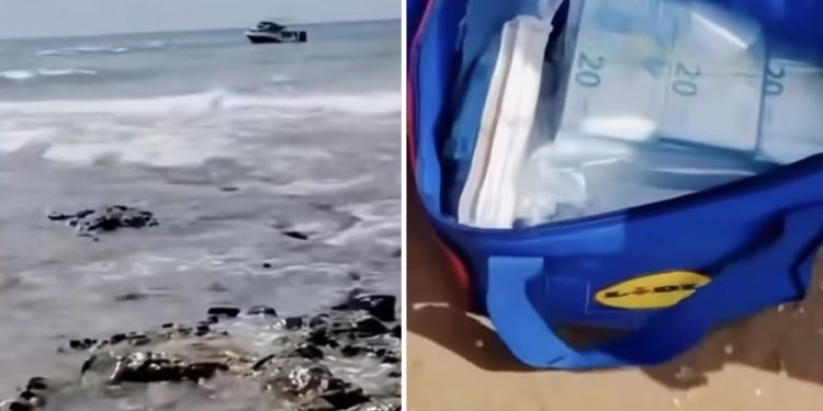 TURISTI OSTALI U ŠOKU: NEPOZNATI BACALI TORBE SA NOVCEM U MORE, A ONDA SU IH LJUDI SA PLAŽE POČELI VADITI