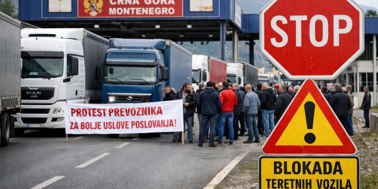 Prevoznici BiH, Srbije, Crne Gore i Sjeverne Makedonije najavili blokadu granica: Teretni saobraćaj ponovo staje