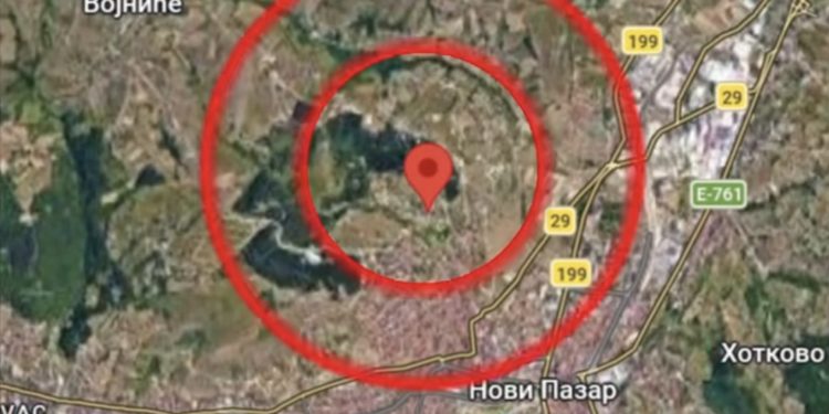 Zemljotres noćas zatresao Novi Pazar: Podrhtavanje osjetili građani širom grada