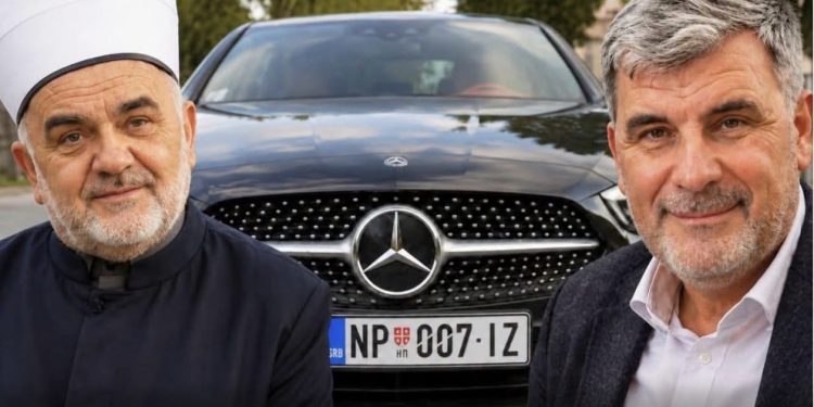 Brčvak poklonio mercedes od 80.000 eura Dudiću: Ne može niko da ima bolje auto od moga muftije