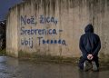 Uhapšen 18-godišnjak u Bijelom Polju: Grafitom veličao genocid u Srebrenici i prijetio Bošnjacima