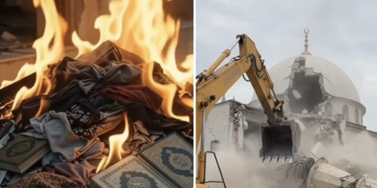 Prije katastrofe u Nepalu rušene džamije  i paljeni Kur’ani VIDEO