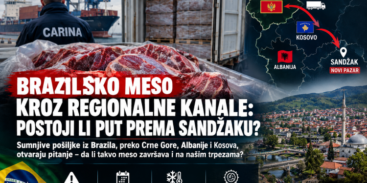 BRAZILSKO MESO KROZ REGIONALNE KANALE: POSTOJI LI PUT PREMA SANDŽAKU