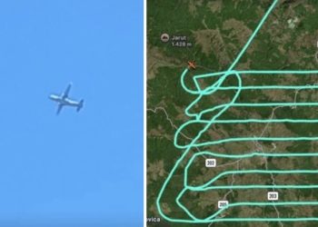 Avion nad Sandžakom neprestano kruži, mještani zabrinuti dijele snimke VIDEO