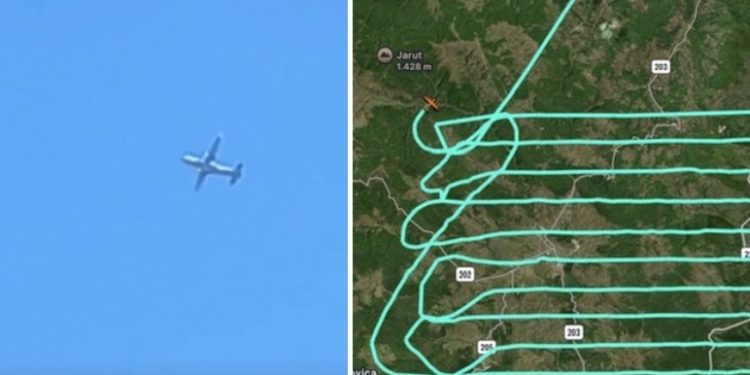 Avion nad Sandžakom neprestano kruži, mještani zabrinuti dijele snimke VIDEO