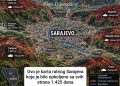 KARTA RATNOG SARAJEVA: GRAD KOJI JE 1.425 DANA BIO OPKOLJEN SA SVIH STRANA