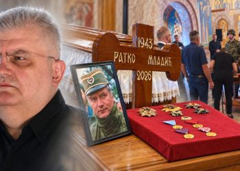 Čanak: Sahrana pokazala da je klerofašizam u Srbiji u punom jeku, SPC će proglasiti Mladića svecem