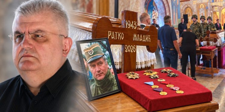 Čanak: Sahrana pokazala da je klerofašizam u Srbiji u punom jeku, SPC će proglasiti Mladića svecem