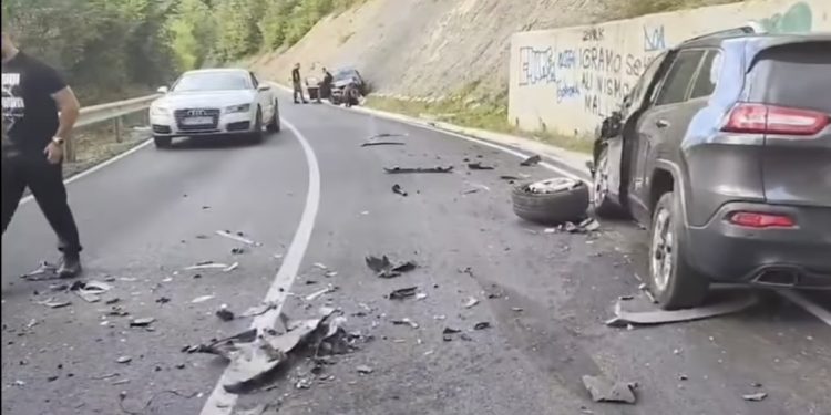 Težak udes kod Bijelog Polja: Šest osoba povrijeđeno, dvije zadobile teške povrede