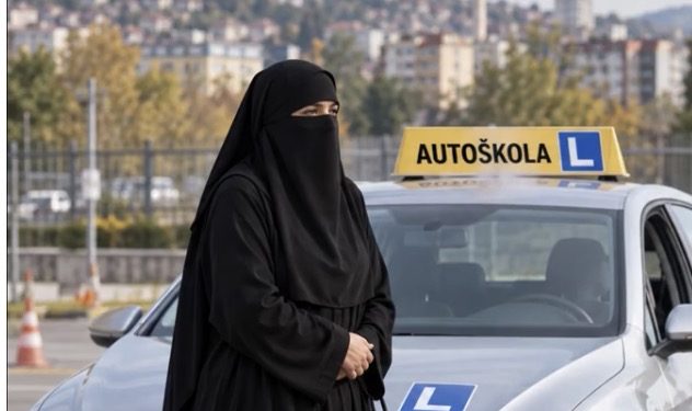 Kandidatkinja s nikabom nije polagala vozački ispit u Novom Pazaru: Porodica tvrdi da je traženo da otkrije lice