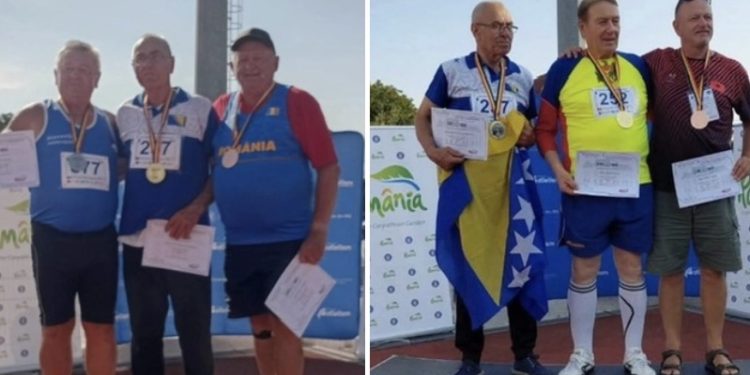TUTINAC ISMET PRAMENKOVIĆ U 80. GODINI OSVOJIO BALKAN: Zlato i srebro za reprezentaciju BiH
