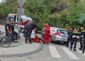 Pješak oboren na raskrsnici u centru Novog Pazara, hitna pomoć i policija na mjestu događaja